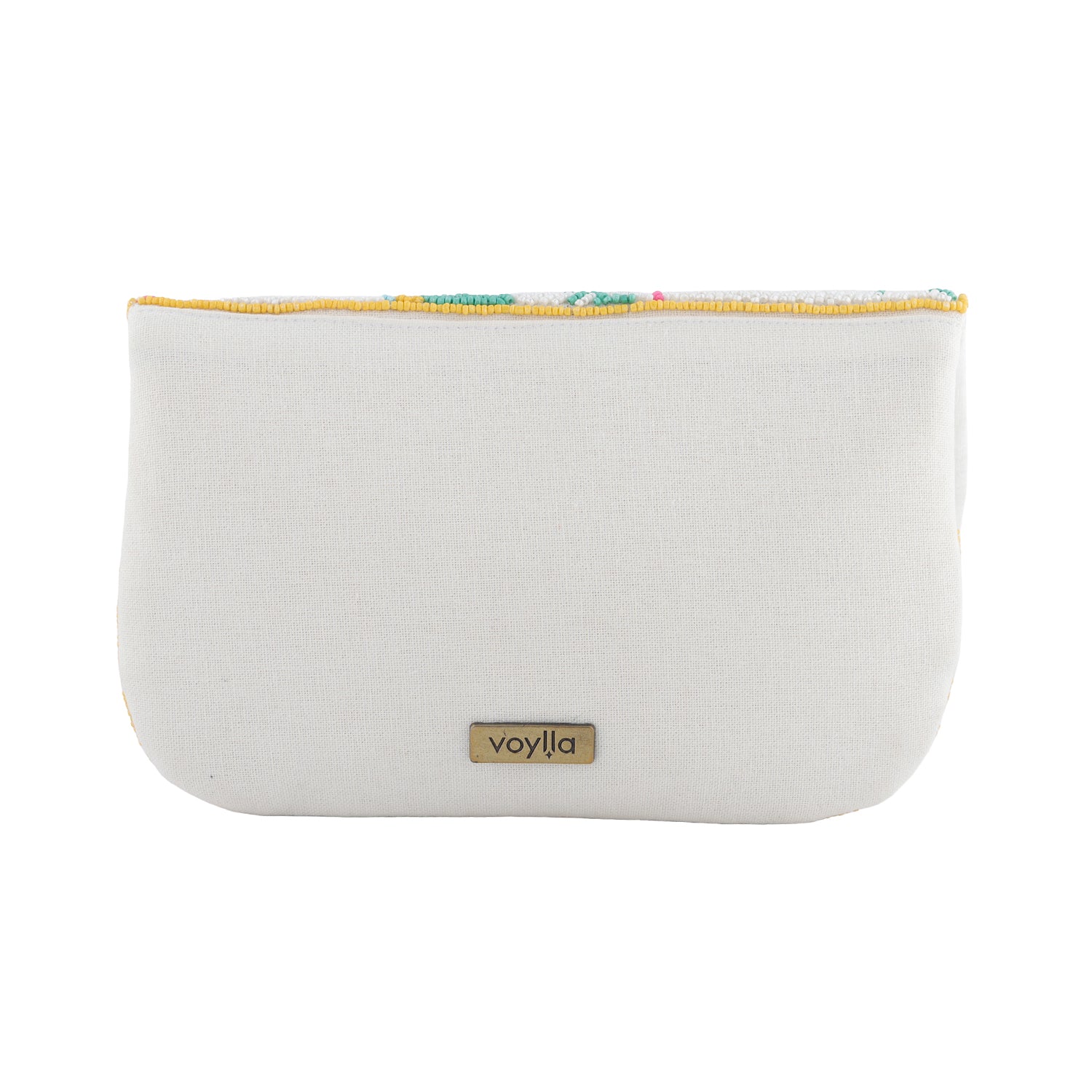Tropical Bloom Beaded Clutch Bag - Image 5