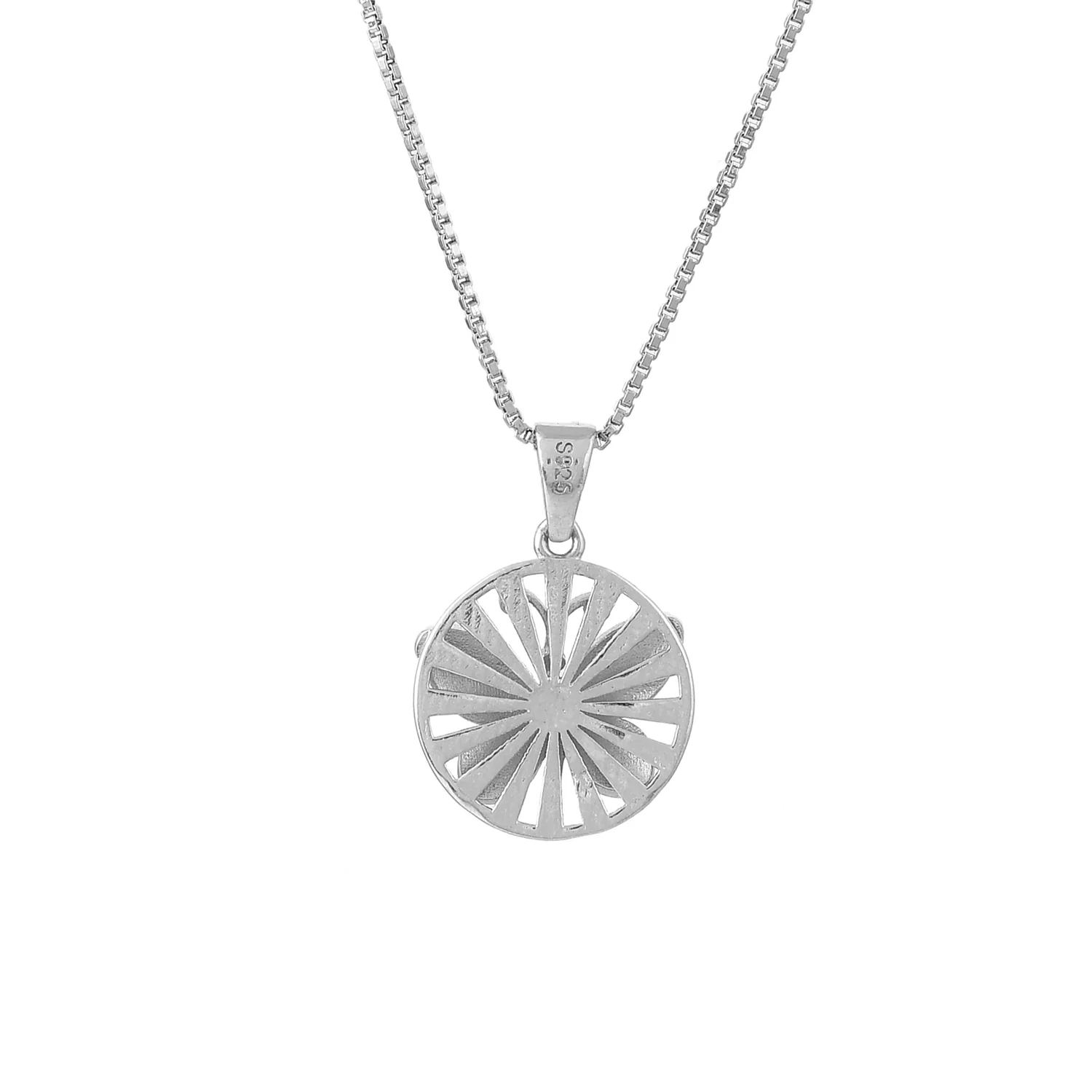 Tropical Wildlife Vibrant Butterfly  Sterling Silver Pendant - Image 5