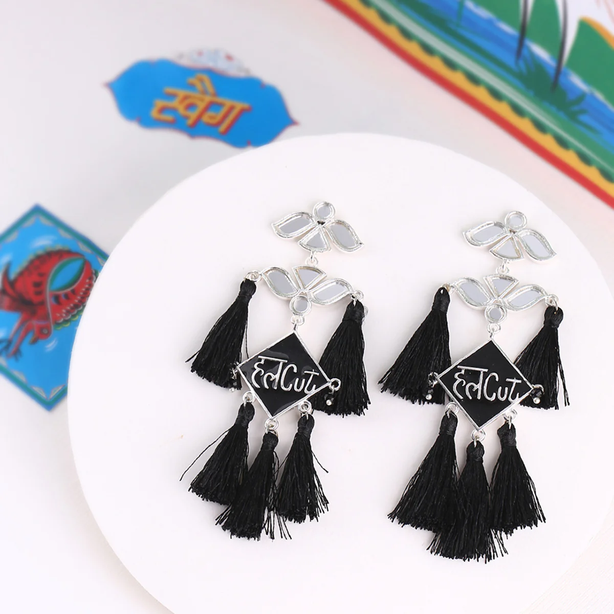 Truck Art 'Halkat' Earrings