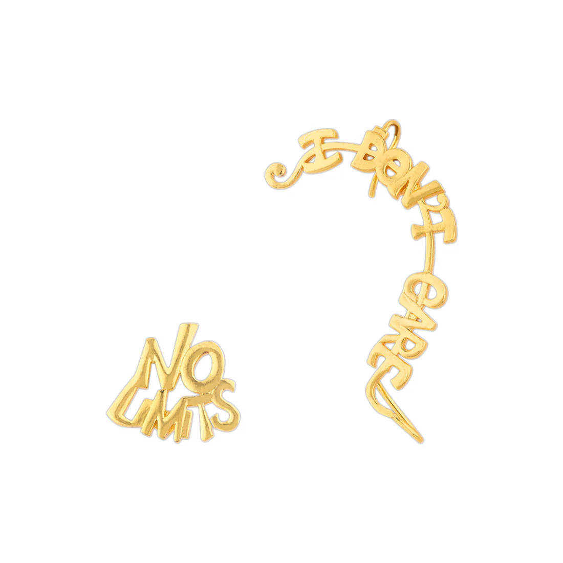 Truck Art 'I Don't Care' and 'No Limits' Earrings - Image 2