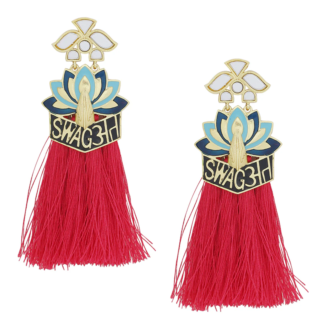 Truck Art 'Swagat' Earrings - Image 3