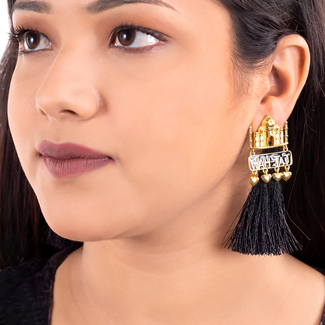 Truck Art Taj Mahal Earrings - Image 2