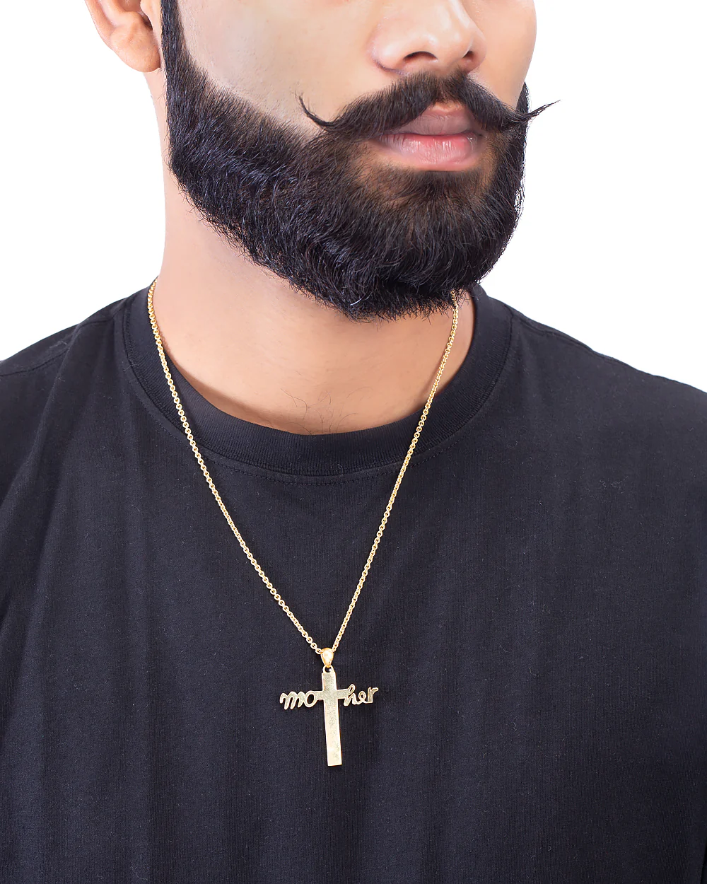Unique Design Holy Cross Pendant With Chain - Image 5