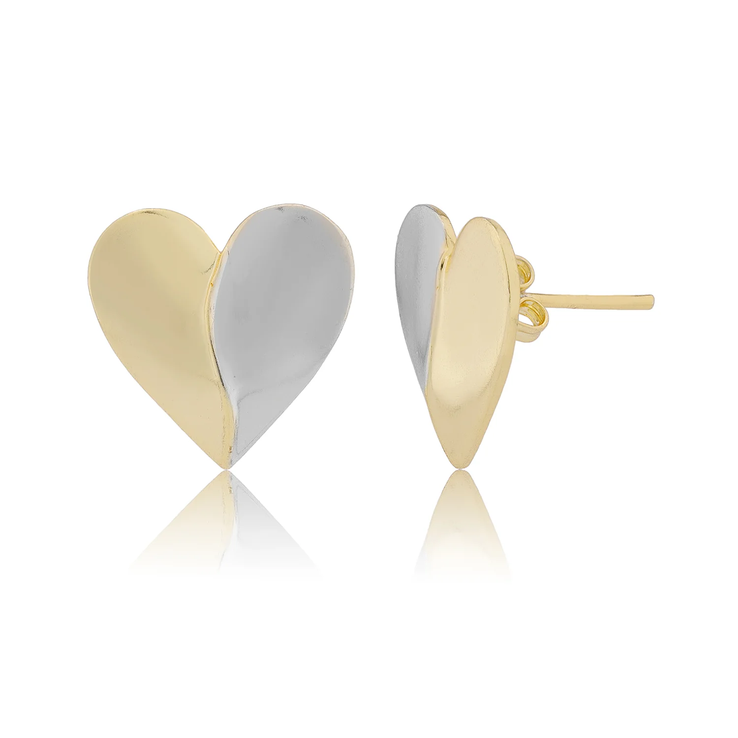 Valentine’s Day Dual Heart Harmony Earrings - Image 4