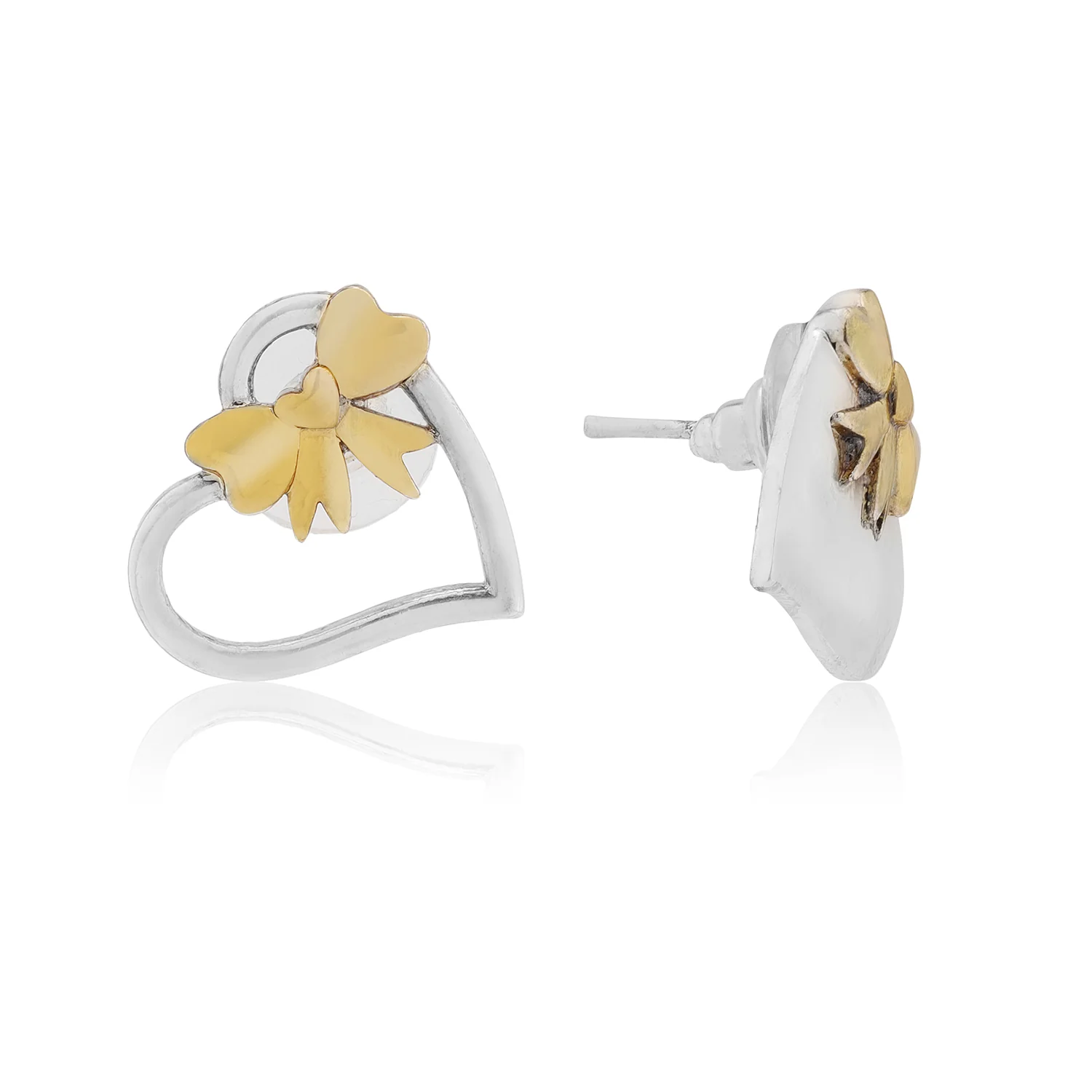Valentine’s Day Sweetheart Ribbon Mismatched Earrings - Image 4