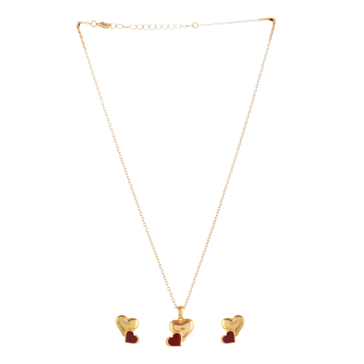 Bonded Hearts Pendant Set - Image 3
