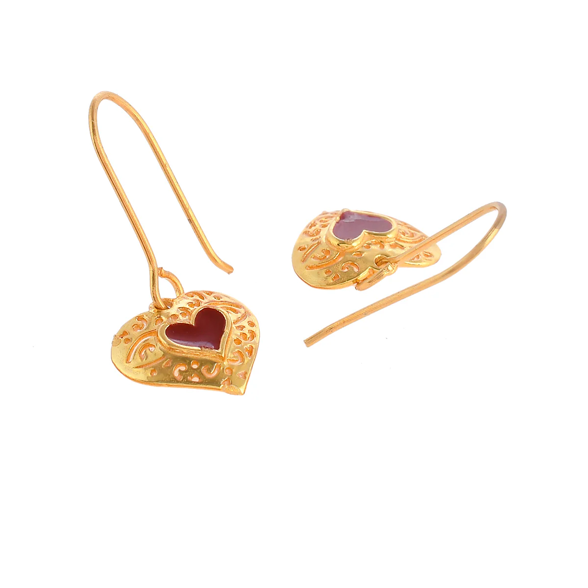 Cutwork Hearts Pendant Set - Image 5