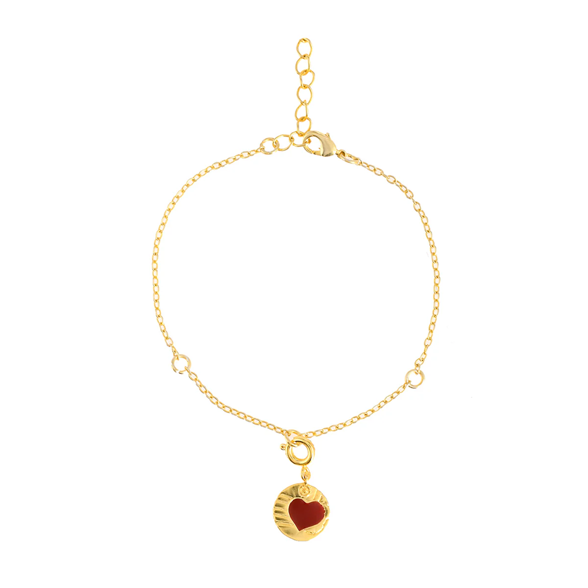 Enamelled Heart Charm - Image 4