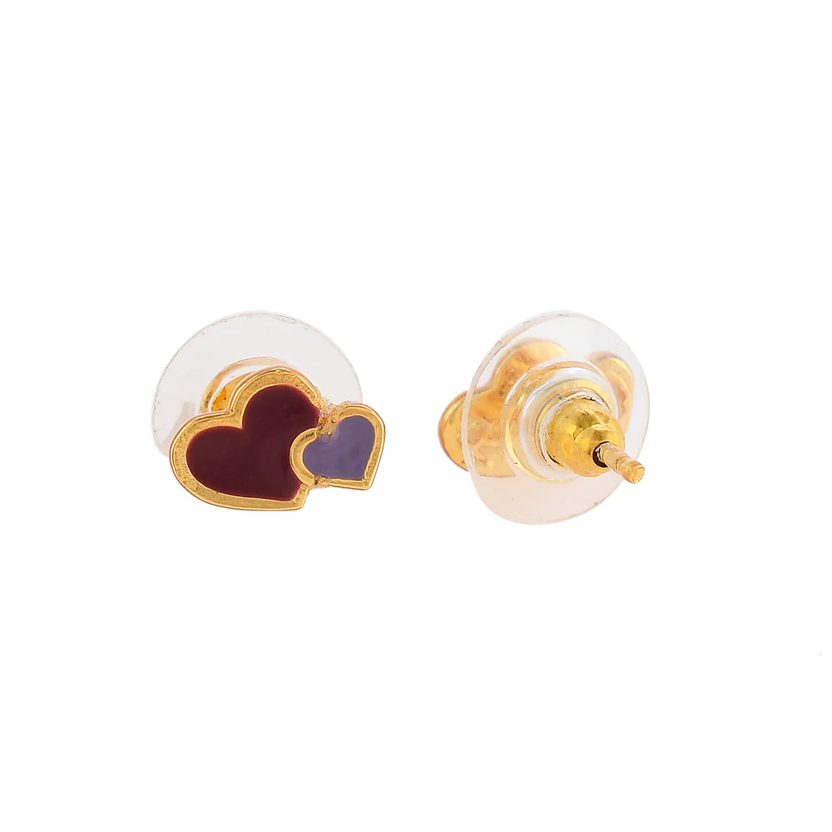Enamelled Hearts Pendant Set - Image 5