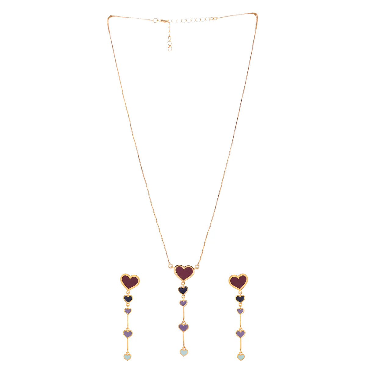 Heart Drops Pendant Set - Image 3