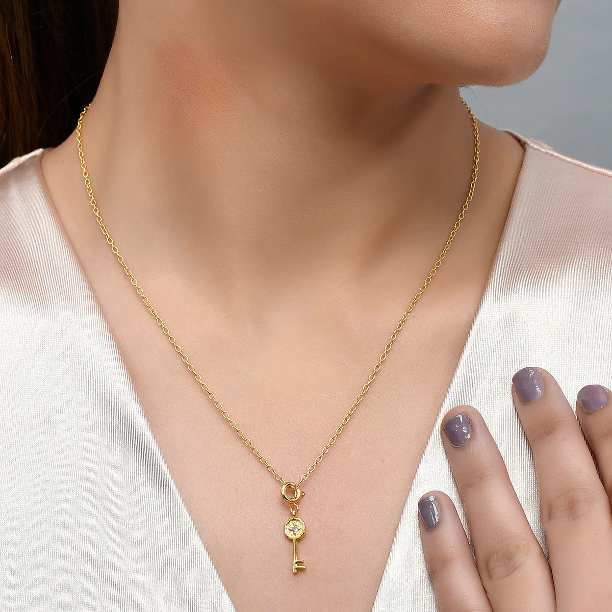Studded Key Charm - Image 2