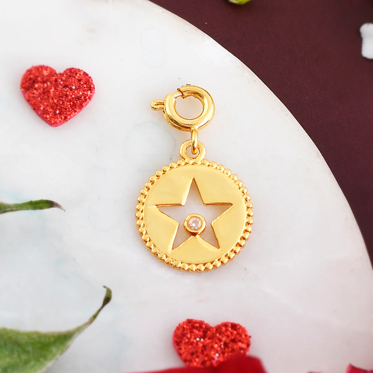 Studded Star Charm