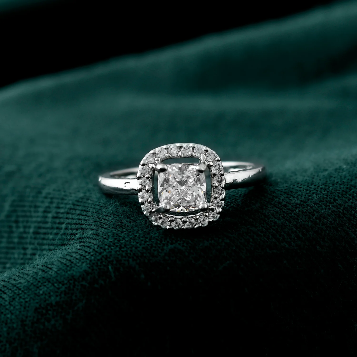 Valentine's Day Forever & Always Solitaire Ring