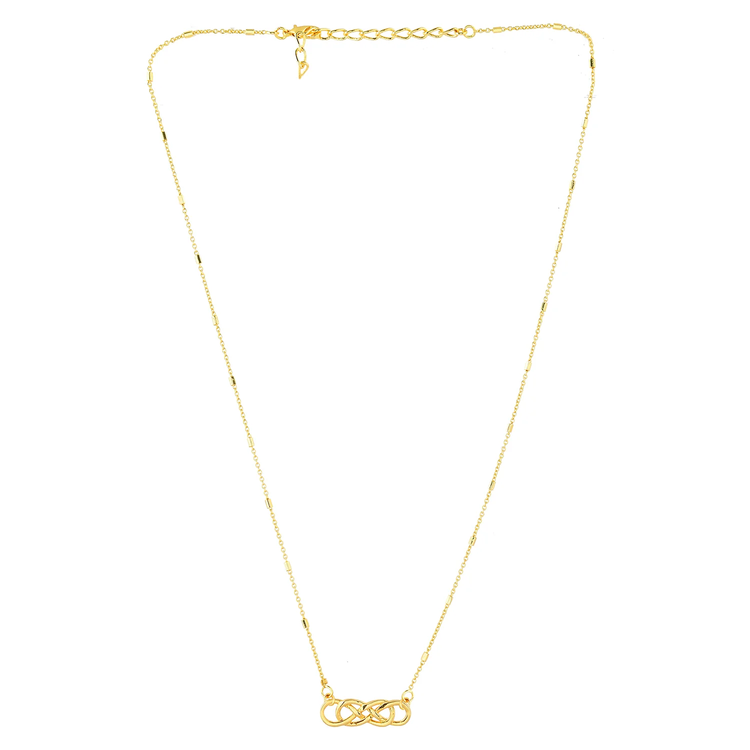 Valentine's Day Infinity Knot Of Love Pendant Necklace - Image 3