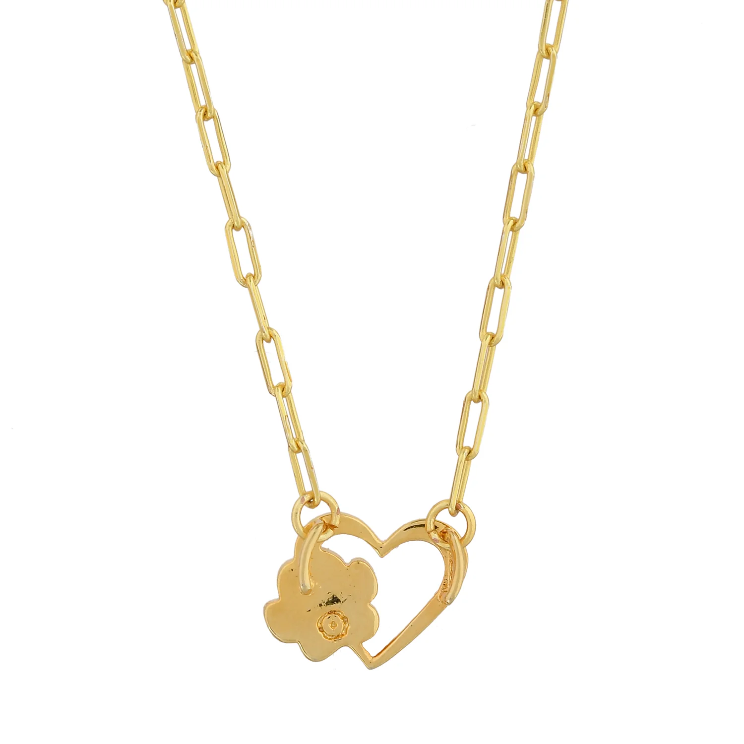 Valentine's Day Pawprints On My Heart Pendant Necklace - Image 5