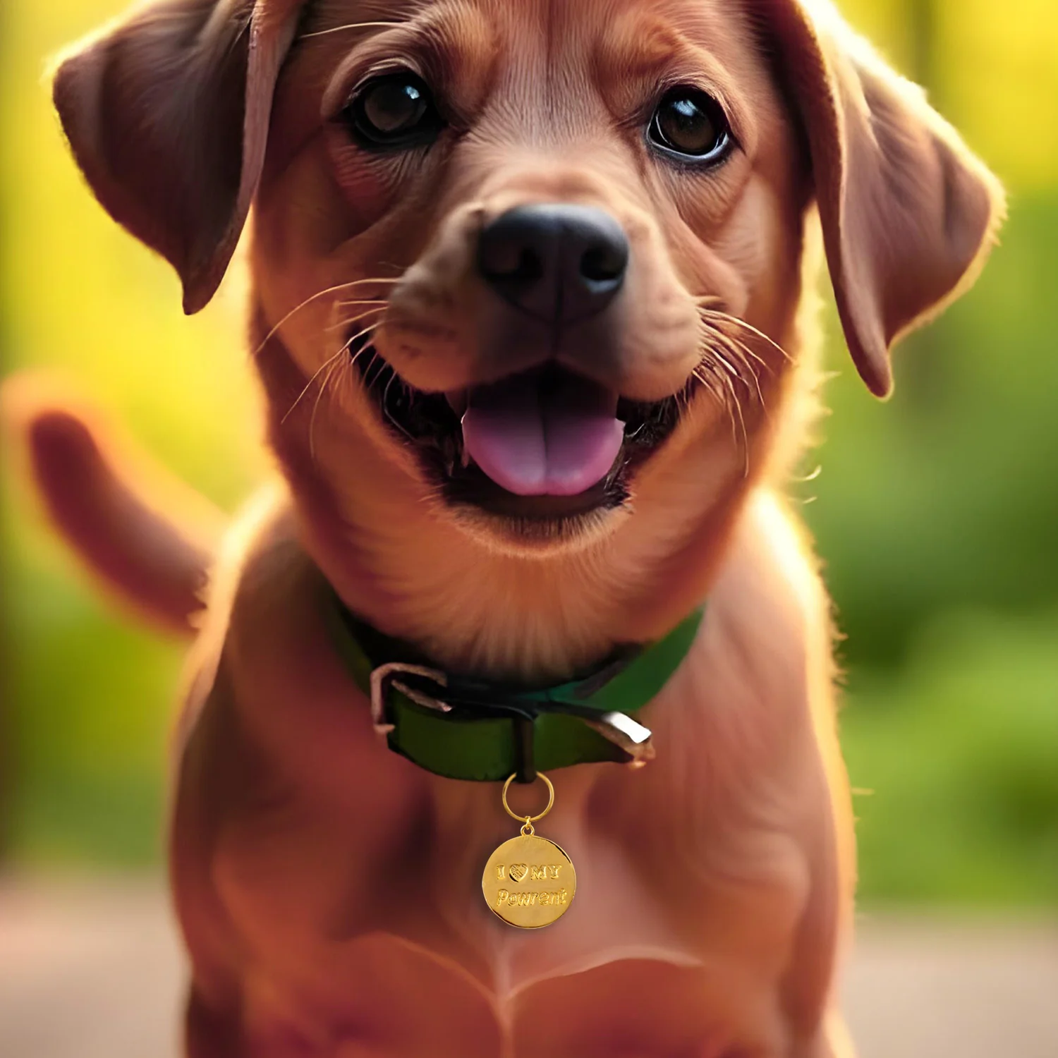 Valentine's Day Pawsitively In Love Pendant And Pet Collar Charm Set - Image 3