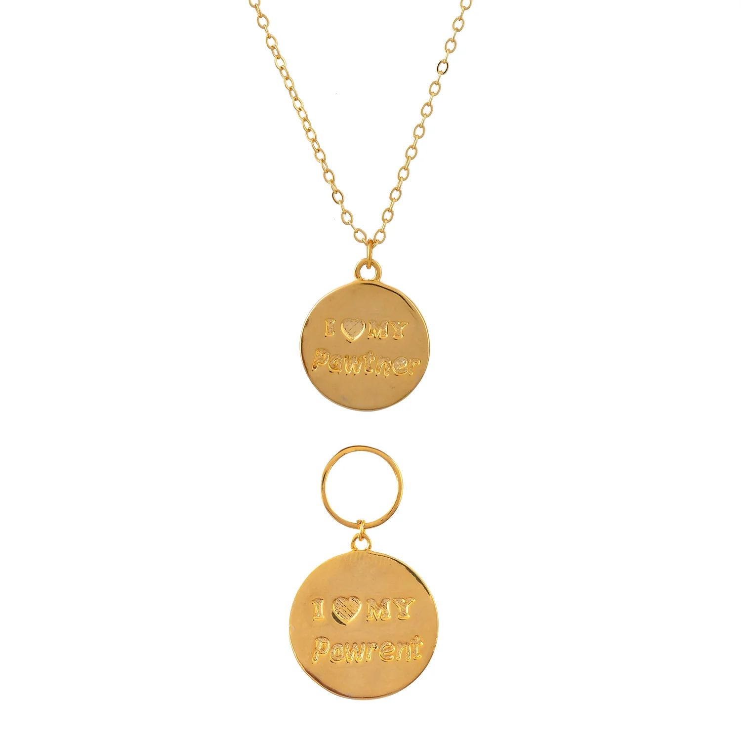 Valentine's Day Pawsitively In Love Pendant And Pet Collar Charm Set - Image 4