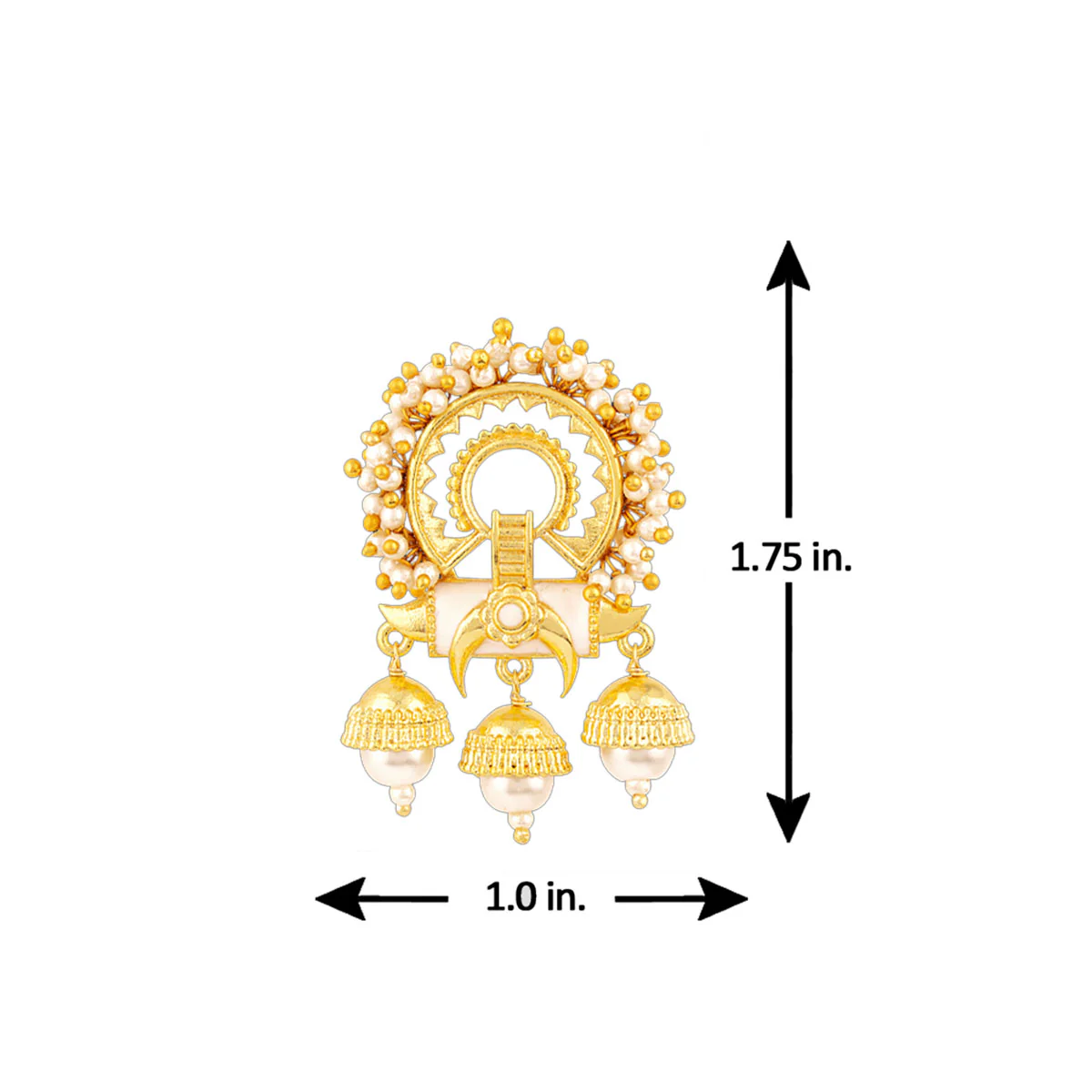 Veerangana Ethnic Style Earrings - Image 5