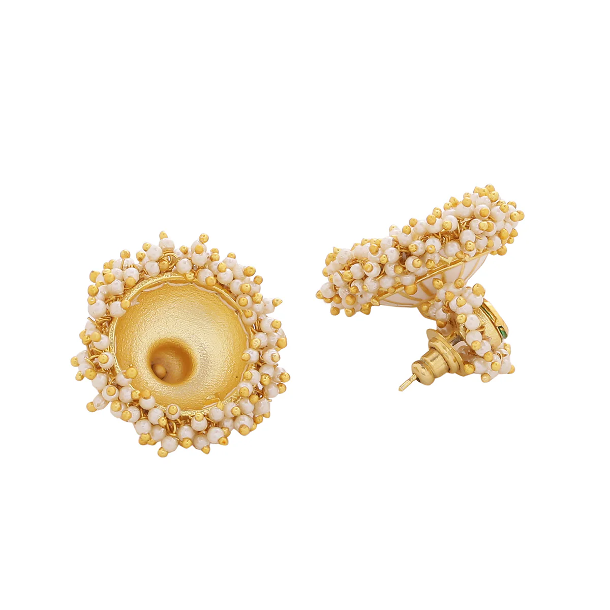 Veerangana Jhumka Style Earrings - Image 4