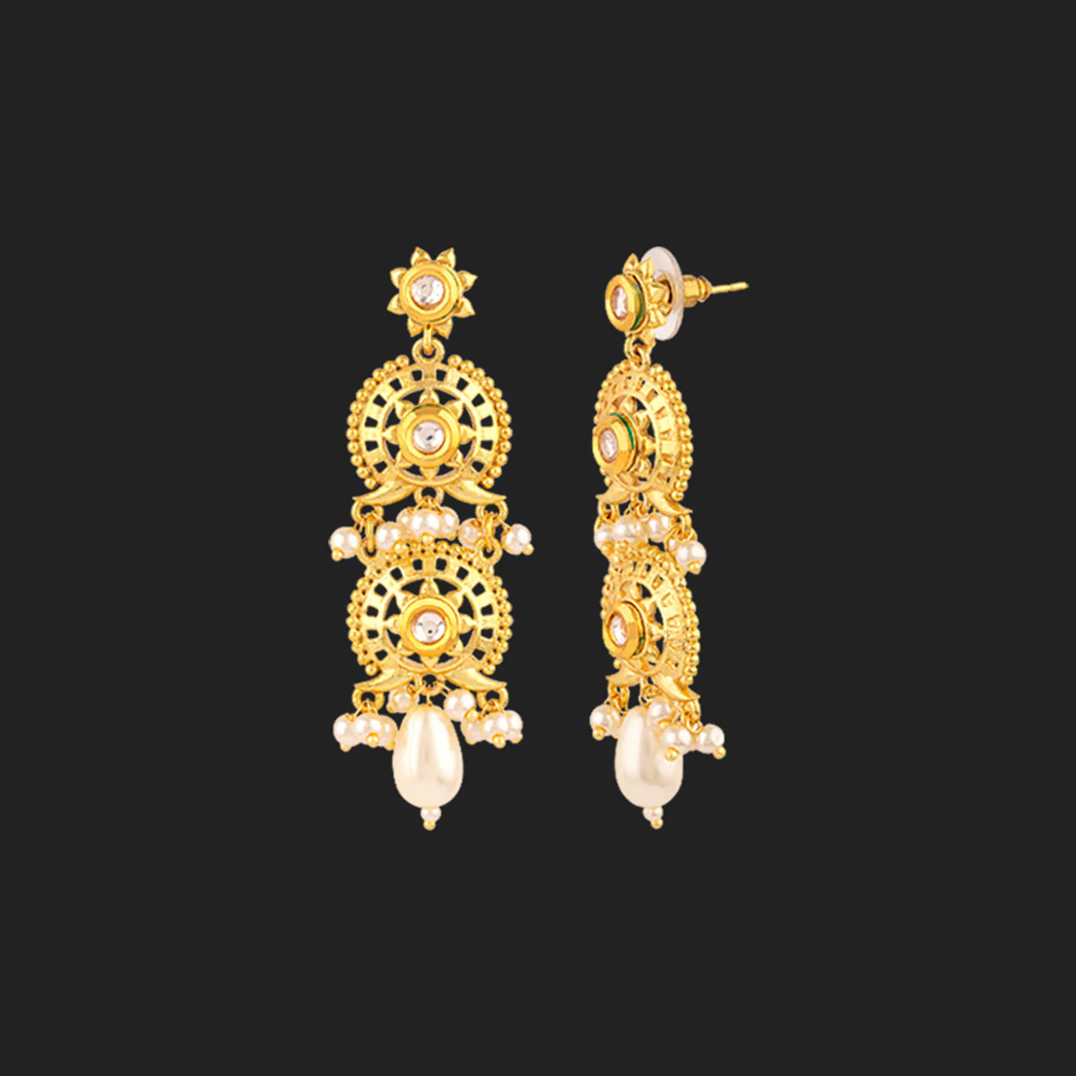 Veerangana Layered Necklace Set - Image 5