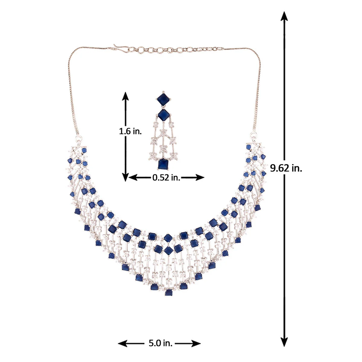 Victorian Inspired Choker Necklace Set - Image 6