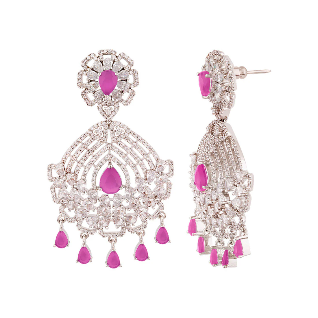 Victorian Inspired Drop Earrings - Image 4