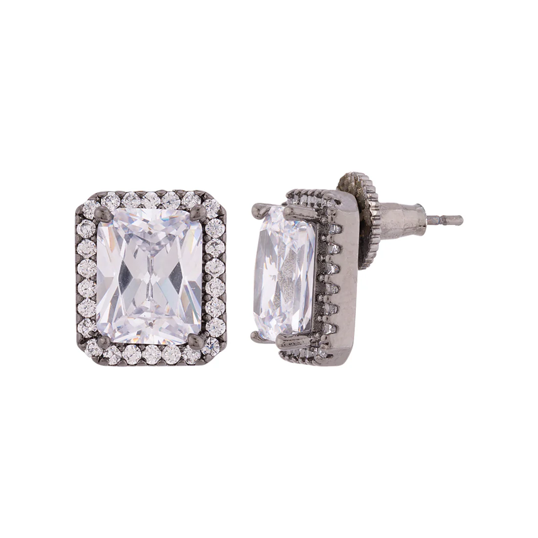 Victorian Inspired Stud Earrings - Image 4