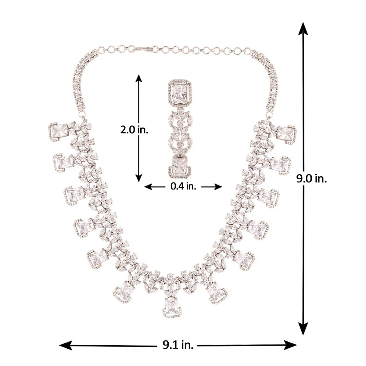 Victorian Jewelry Inspired Necklace Set - Image 6