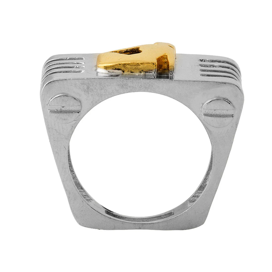 Virgo Zodiac Symbol Designed Ring For Men - Image 4