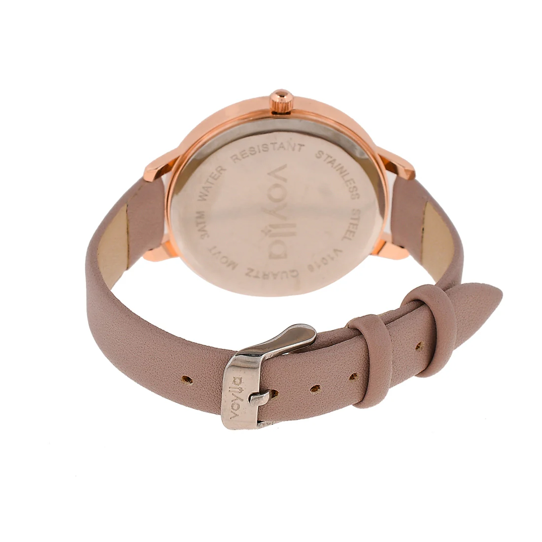 Voylla Purple Dial Rose Gold Plated Watch - Image 4