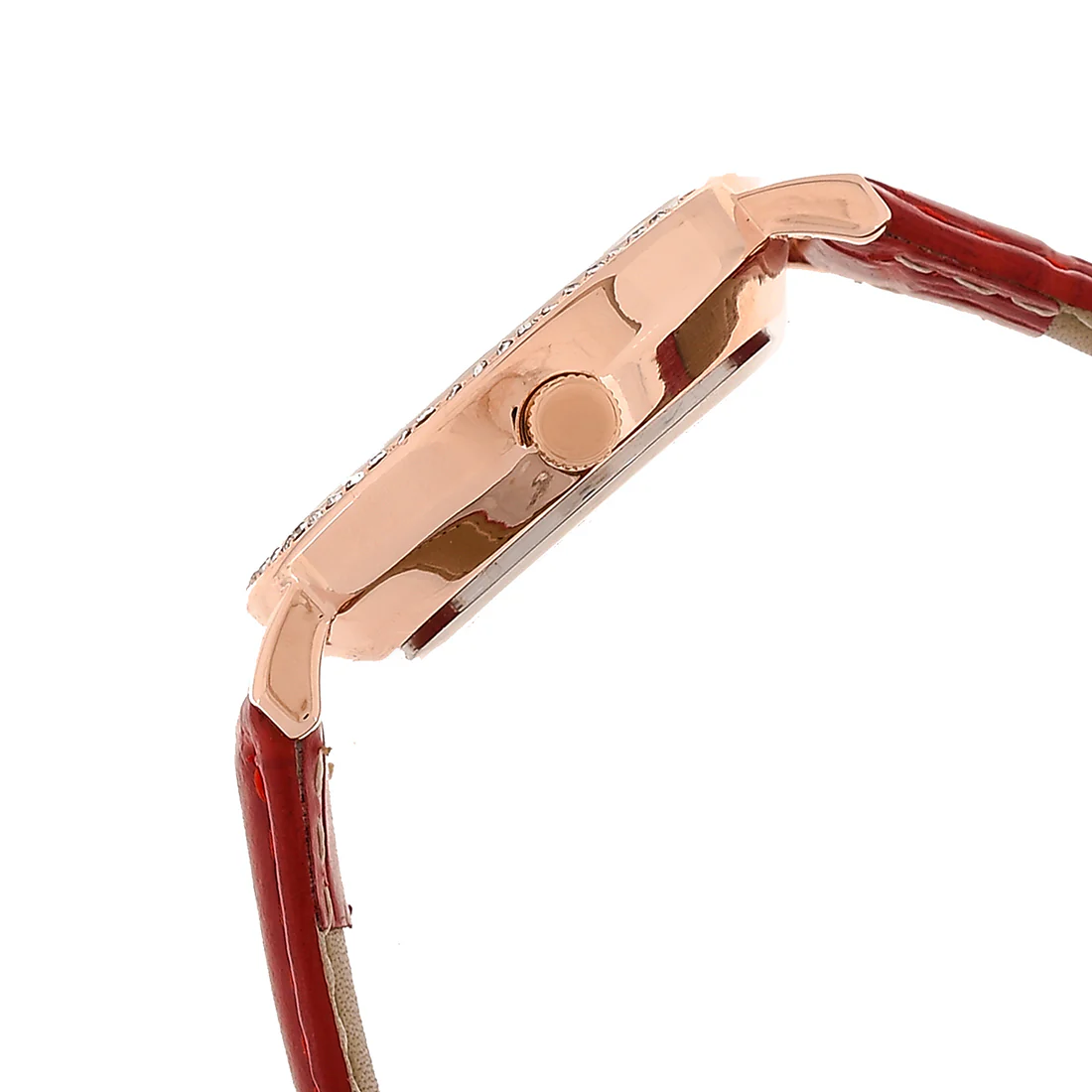 Voylla Sleek Red Strap Analog Watch - Image 5