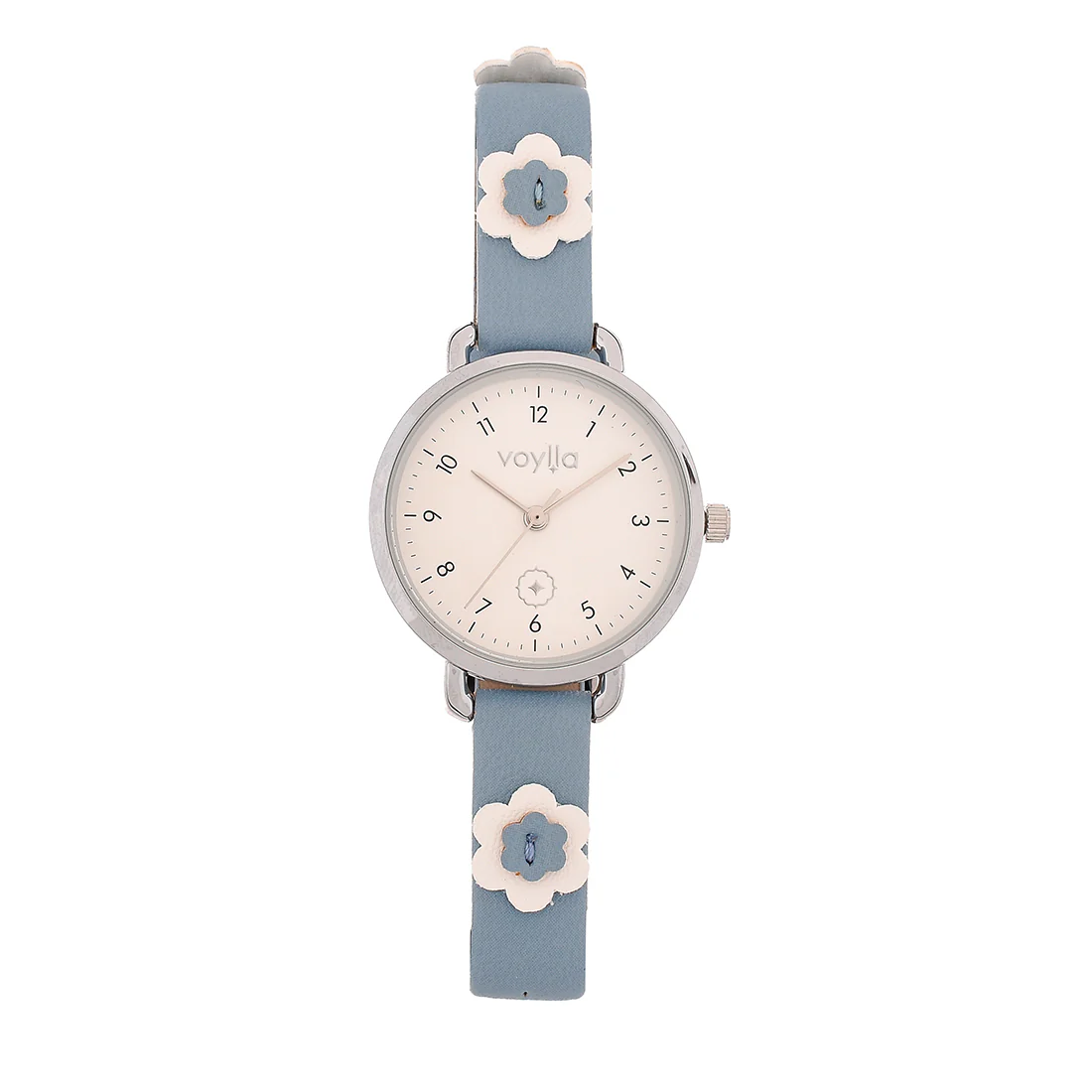 Voylla Blue and White Steel Watch - Image 3
