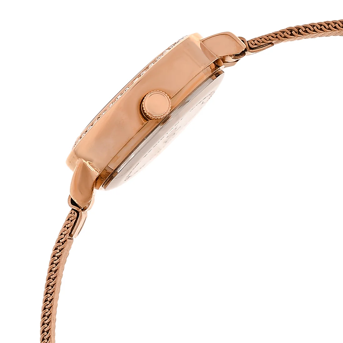Voylla Crescent Motif Rose Gold Dial Watch - Image 5