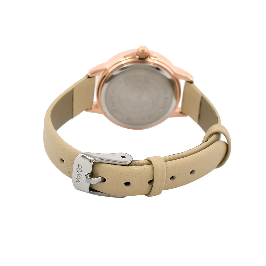 Voylla Gem Studded Black Dial Watch - Image 5