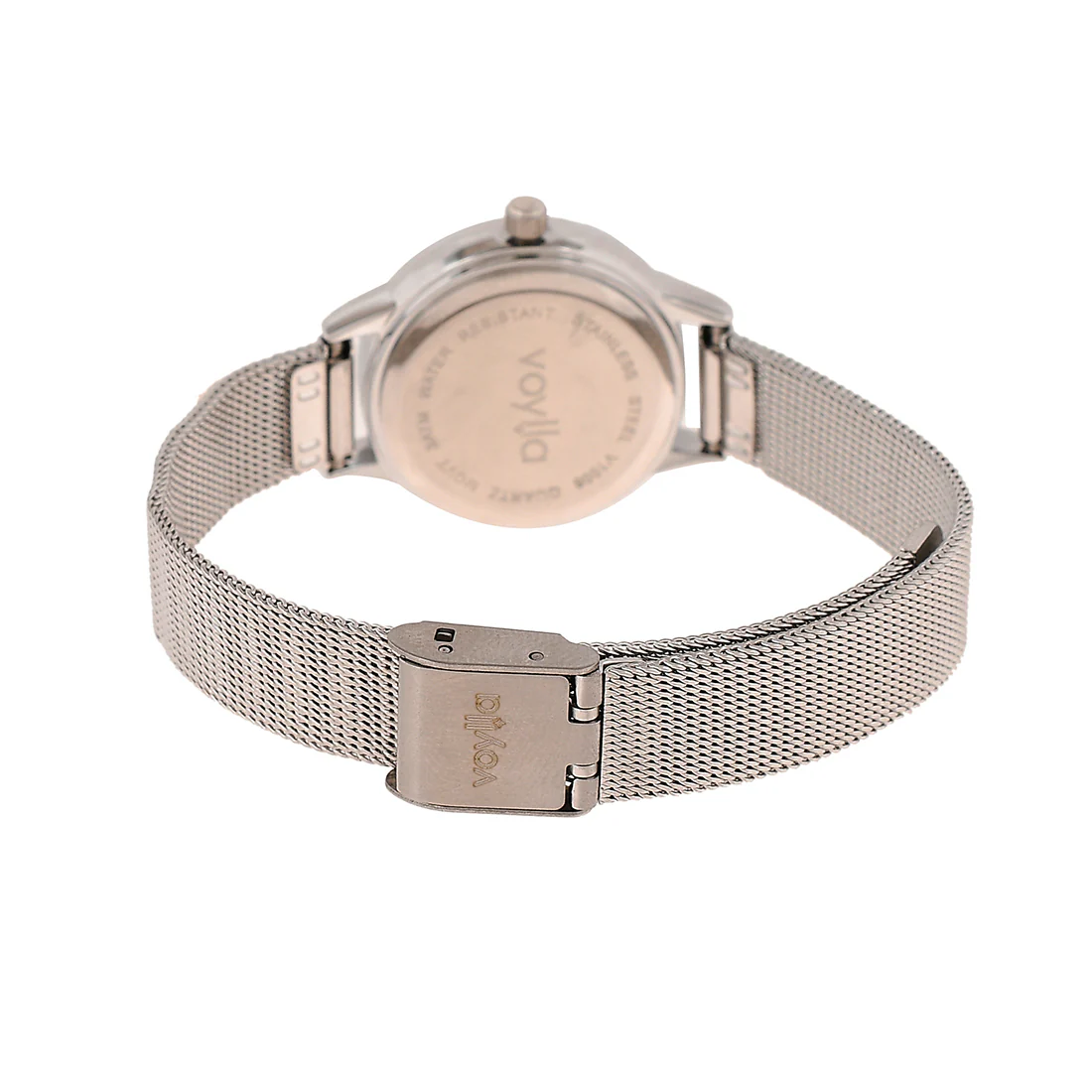 Voylla Silver Studded Dial Fashion Watch - Image 4