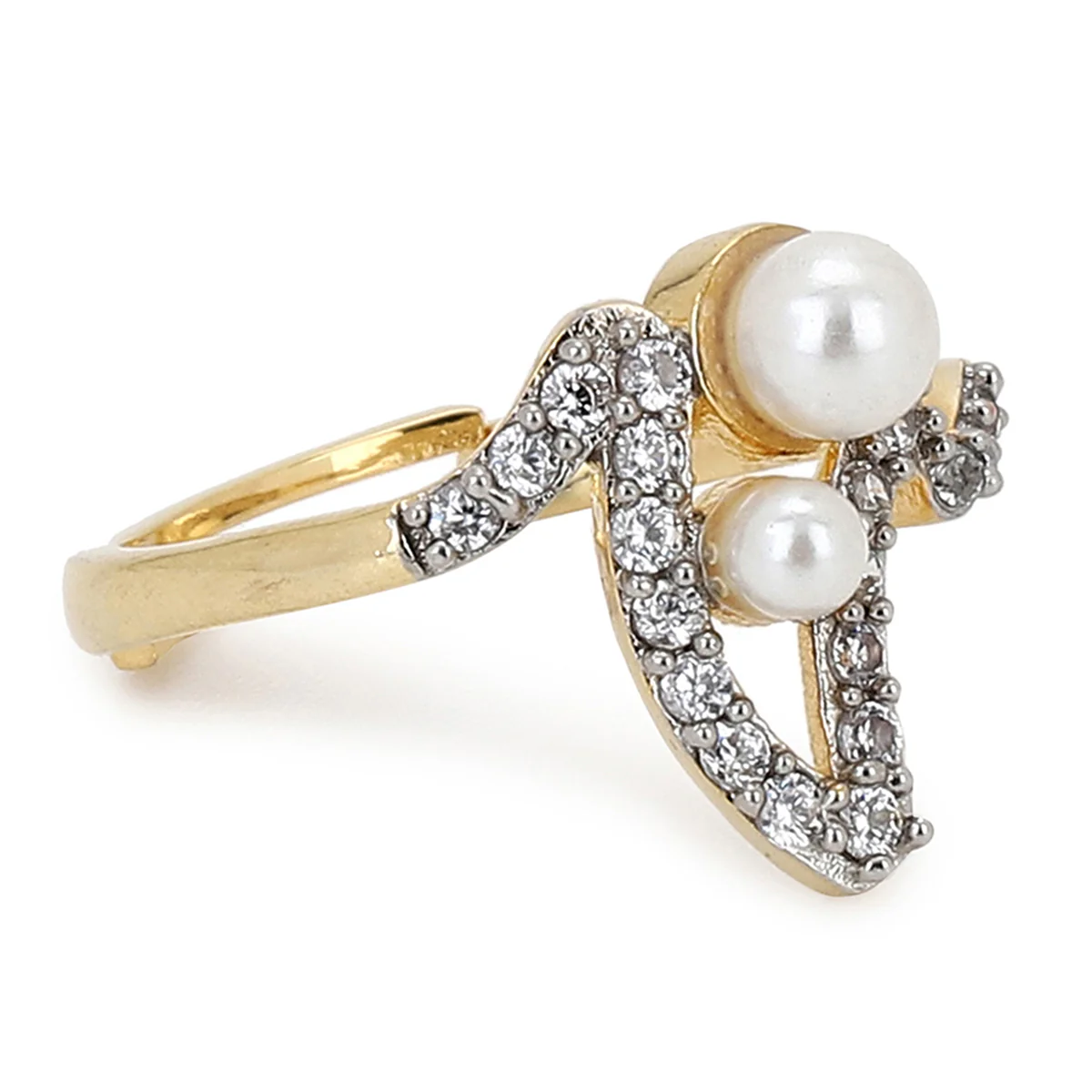 VOYLLA Gold Brass Rings - Image 3