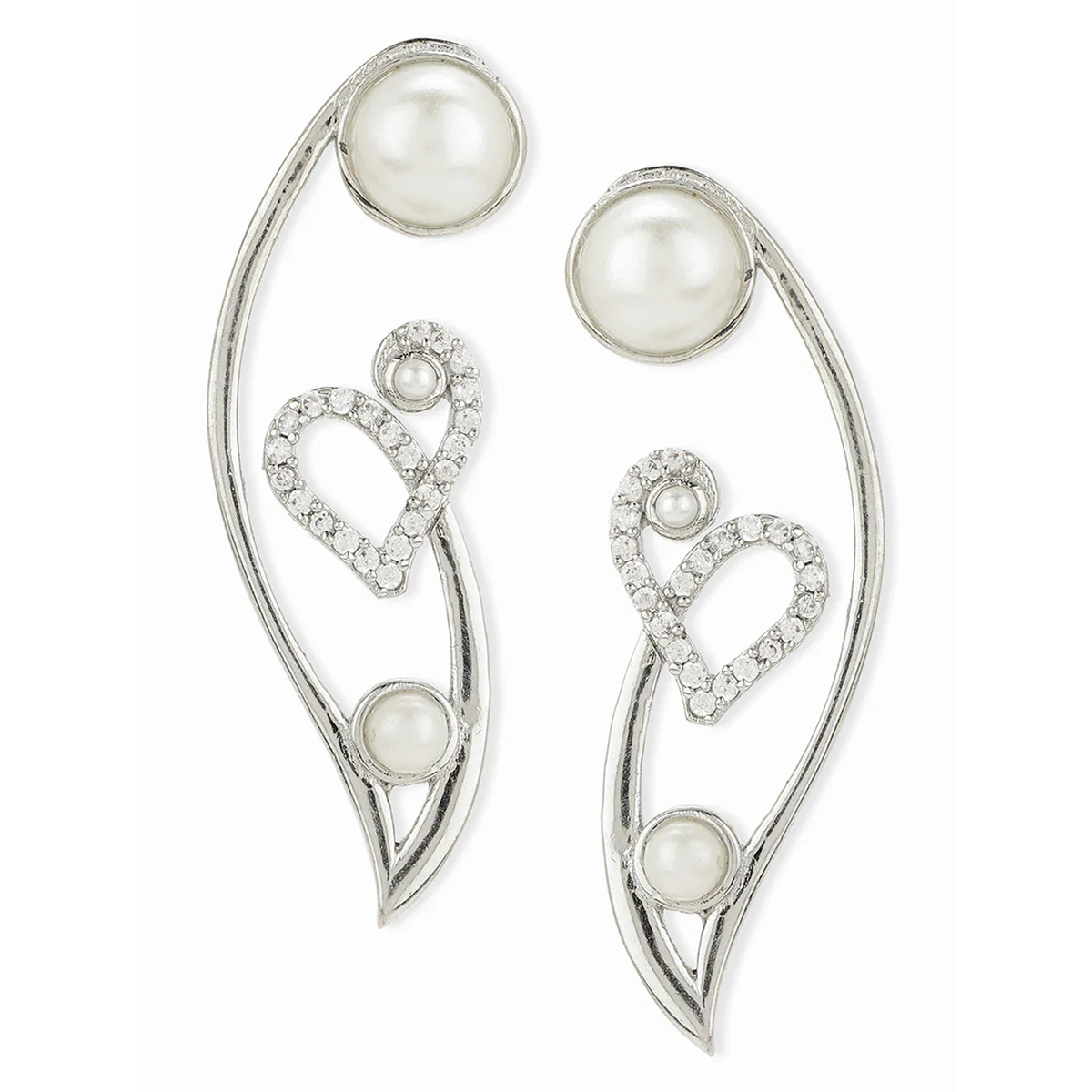 Voylla Gold-Plated Brass Earrings - Image 3