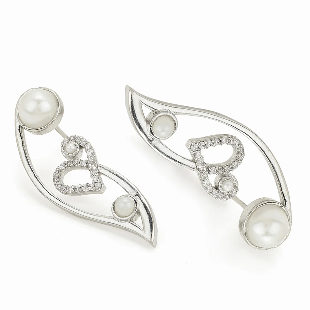 Voylla Gold-Plated Brass Earrings - Image 5