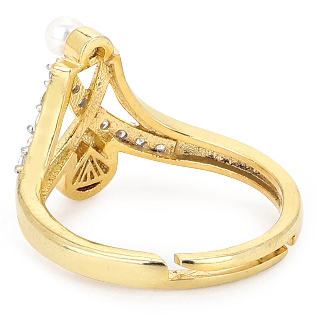 Voylla Gold-Plated Brass Ring - Image 4