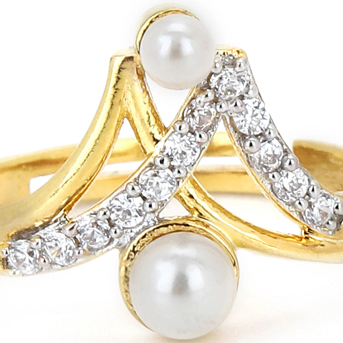 Voylla Gold-Plated Brass Ring - Image 5