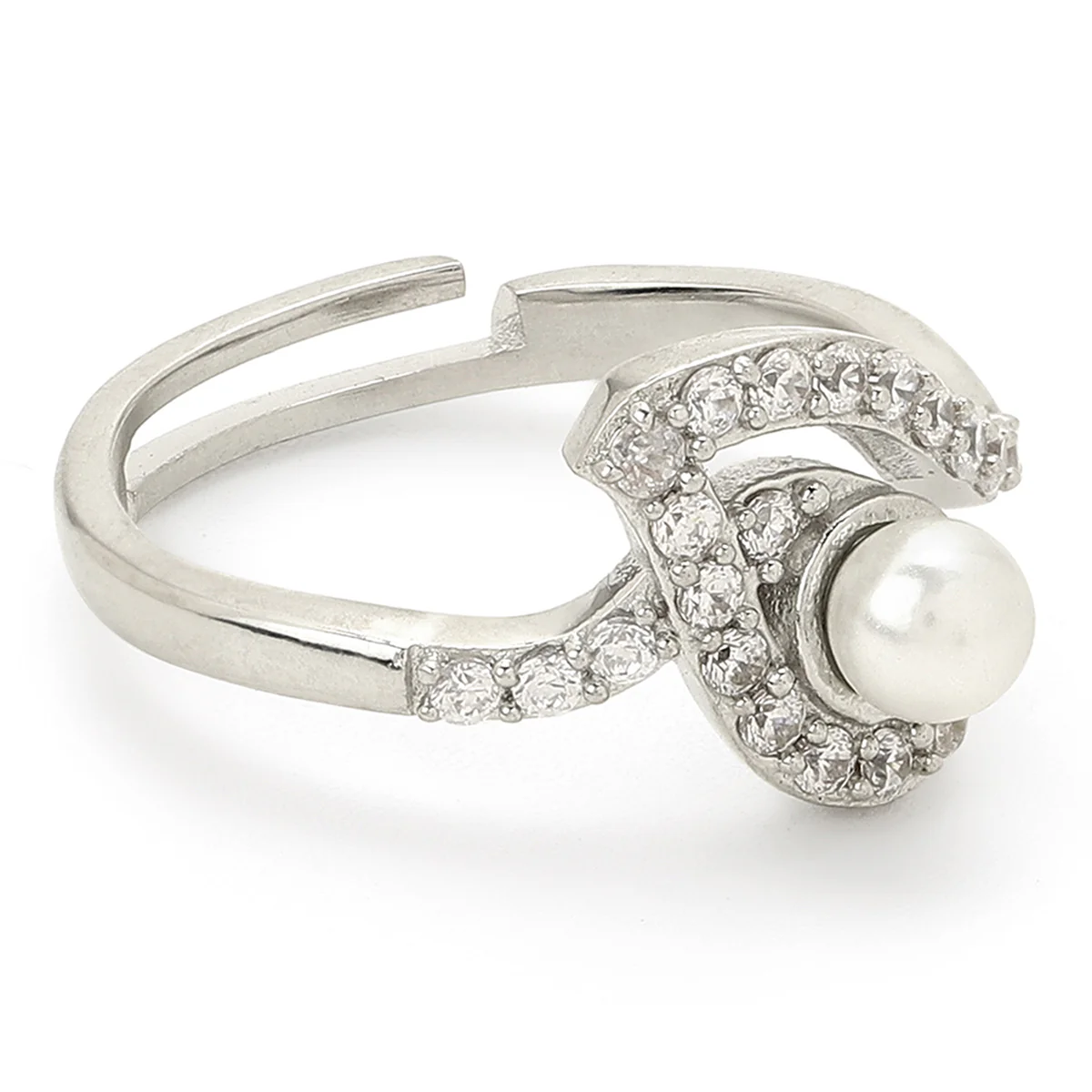 Voylla Silver-Plated Brass Ring - Image 3