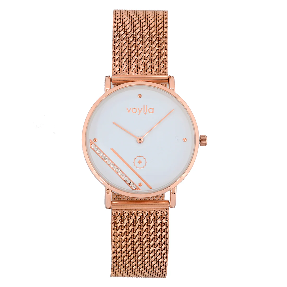 Voylla Gold Toned Analog Watch - Image 4