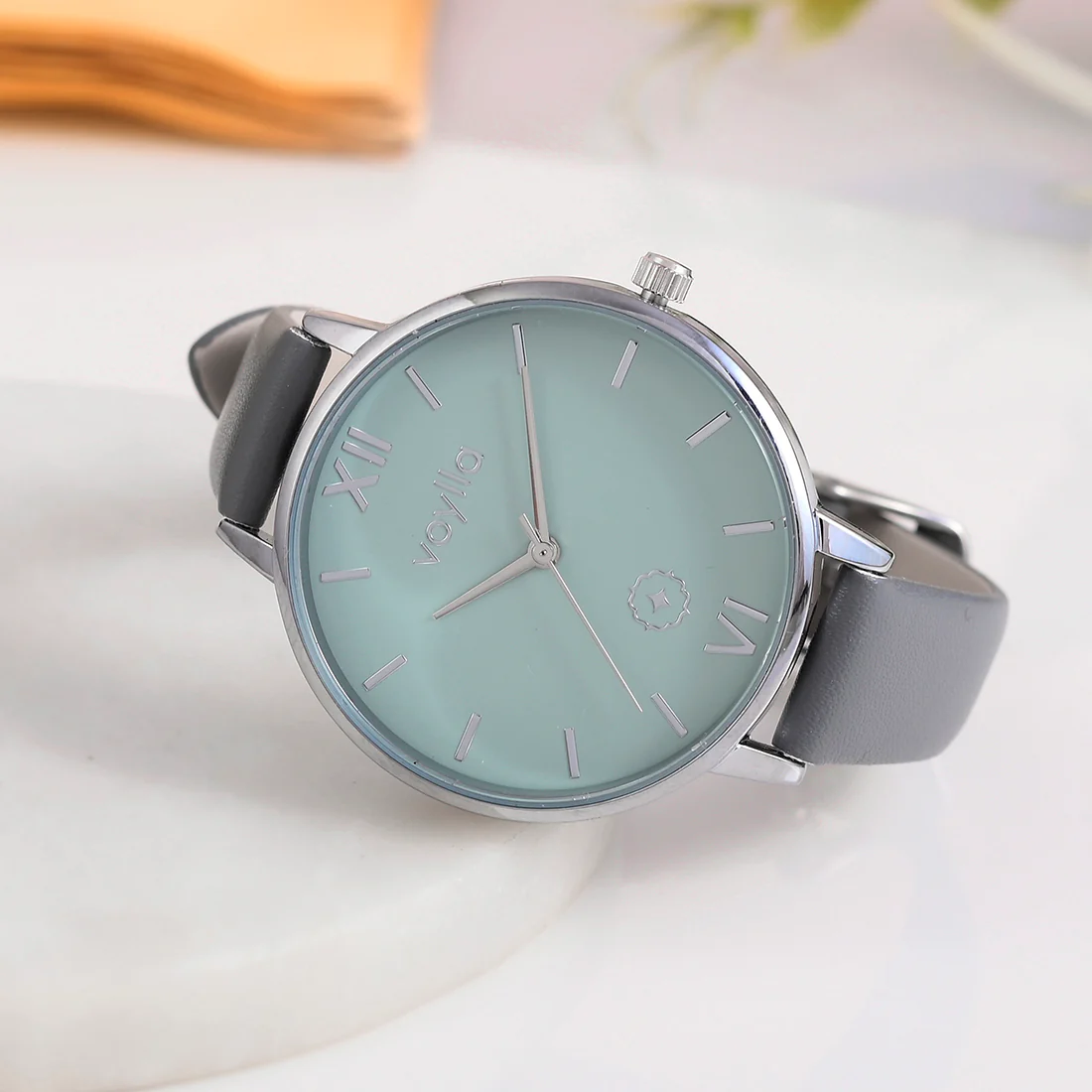 Voylla Light Blue Dial Watch