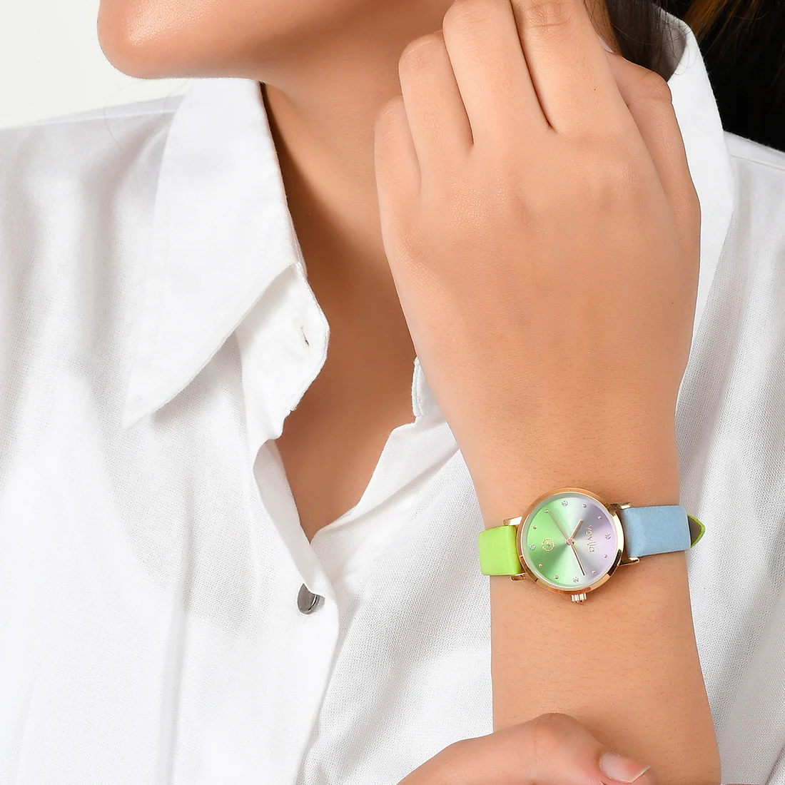 Voylla Multicoloured Dial Analog Watch - Image 2