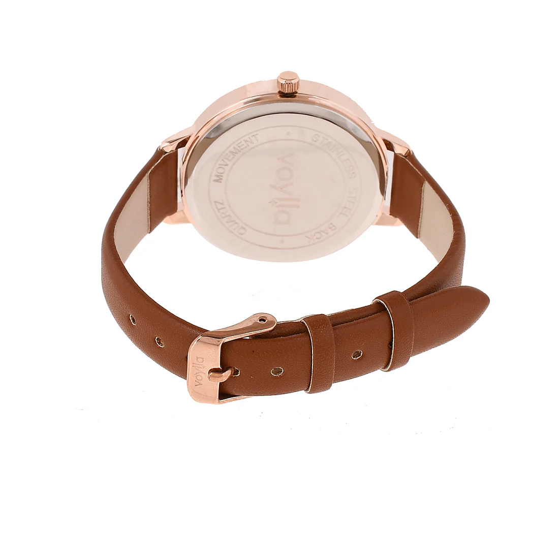 Voylla Pale Pink Dial Watch - Image 4