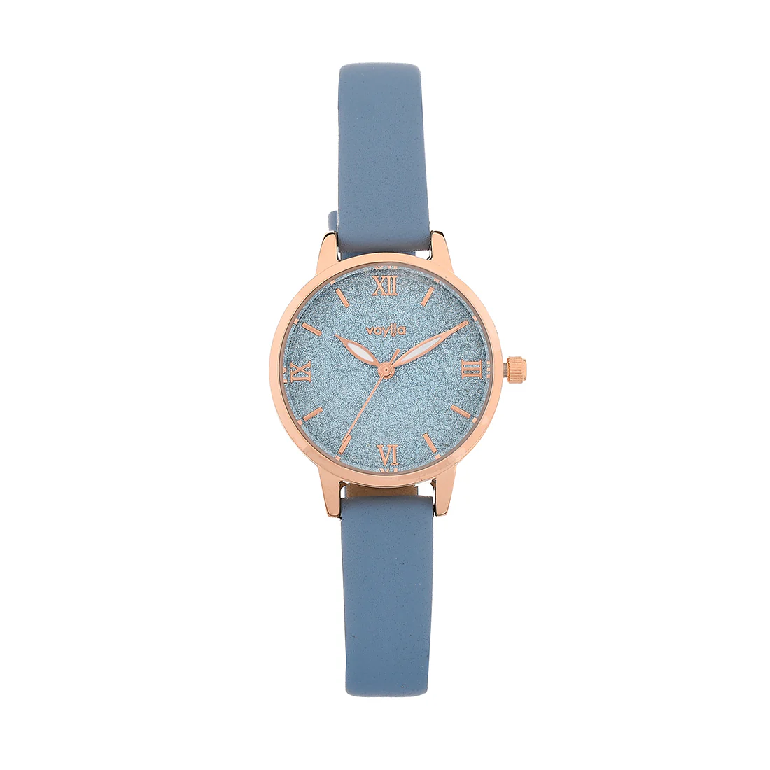Voylla Light Blue Dial Analog Watch for Elegant Style - Image 3