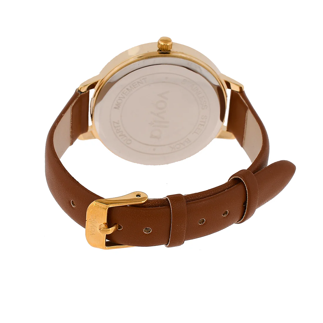 Voylla Red Strap Analog Watch - Image 4