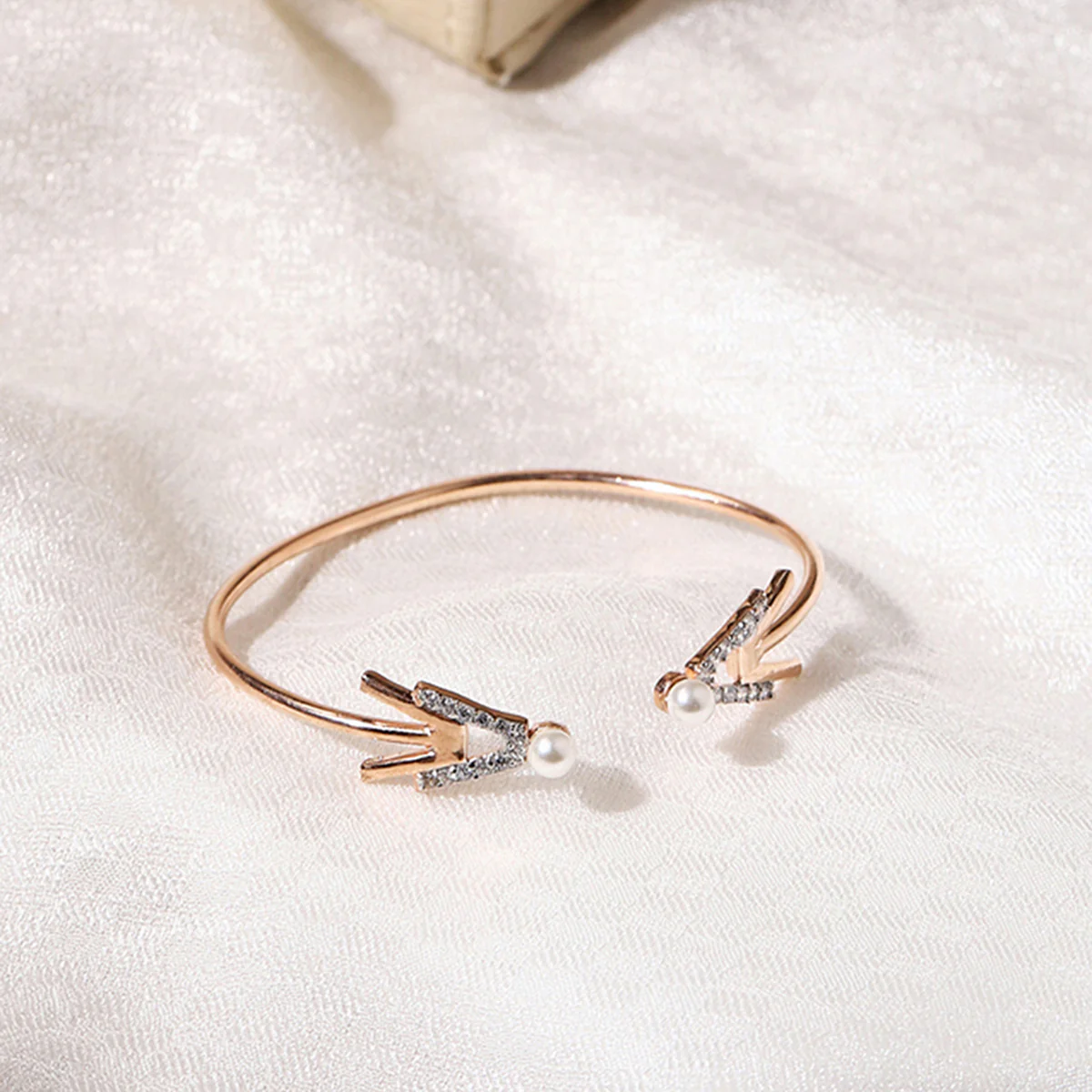 Voylla Rose gold-plated brass bracelets