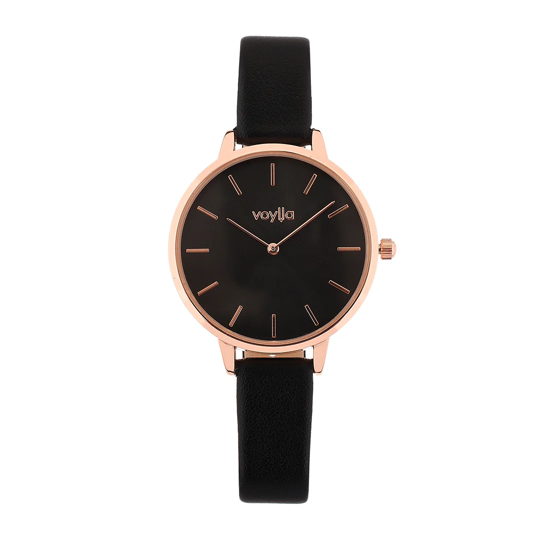 Voylla Black Dial Fashion Watch - Image 3