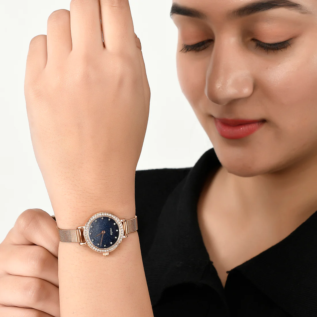 Voylla Midnight Blue Dial Analog Watch - Image 2